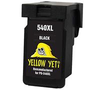 YELLOW YETI PG-540XL PG-540 XL Cartucho de Tinta remanufacturado Negro para Canon Pixma MG3250 MG3550 MG4250 MG3150 MX395 MX535 MG3650 MG2250 MG2150 MX525 MX475 MX435 MX375 MX455 MG4150