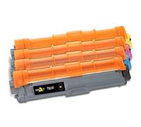 YELLOW YETI TN 241 242 245 246 Cartucho de Tóner Compatible para Brother DCP-9017CDW DCP-9020CDW HL-3140CW HL-3170CDW MFC-9140CDN MFC-9330CDW MFC-9340CDW Negro Cian Magenta Amarillo, 4 Pack