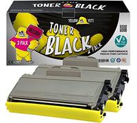 YELLOW YETI TN2120 TN2110 (2600 páginas) 2X Tóner Compatible para Brother HL-2140 HL-2150 HL-2170 MFC-7320 MFC-7340 MFC-7440 MFC-7840 DCP-7030 DCP-7040 DCP-7045 [3 años de garantía]