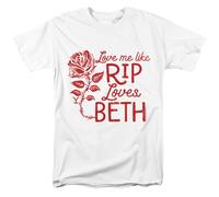 Yellowstone - Ámame Como Rip Ama A Beth - Camiseta Unisex Para Adultos - Blanca