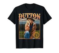 Yellowstone Beth Dutton Thoughts Camiseta, Hombre, Negro, 4XL