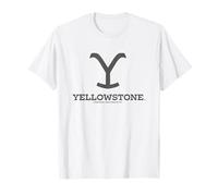Yellowstone Big Chest Distressed Logo Camiseta