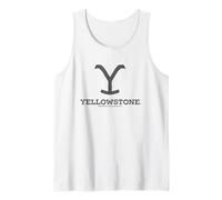 Yellowstone Big Chest Distressed Logo Camiseta sin Mangas