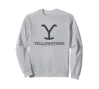 Yellowstone Big Chest Distressed Logo Sudadera