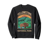 Yellowstone - Bisonte del Parque Nacional de Estados Unidos Sudadera