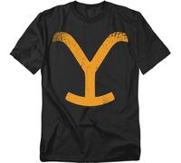 Yellowstone Camiseta De Hombre Negra Talla XLT 2XLT 3XLT 4XL 5XL Preshrunk