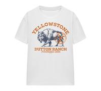 Yellowstone Camiseta Dutton Ranch Búfalo para Adultos Unisex (TV16978)