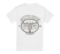 Yellowstone Camiseta Dutton Ranch para Hombre (TV5673)