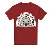 Yellowstone Camiseta Protect the Family Granero para Hombre (TV13415)