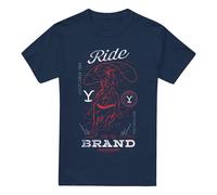Yellowstone Camiseta Ride For The Brand Vaquero para Hombre (TV13417)