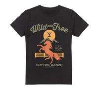 Yellowstone Camiseta Wild & Free para Hombre (TV5696)