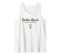 Yellowstone Dutton Ranch Montana Big Chest Logo Camiseta sin Mangas