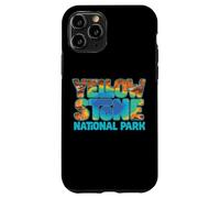 Yellowstone Grand Prismatic Hot Spring Retro Carcasa para iPhone 11 Pro