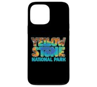 Yellowstone Grand Prismatic Hot Spring Retro Carcasa para iPhone 13 Pro MAX