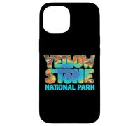 Yellowstone Grand Prismatic Hot Spring Retro Carcasa para iPhone 15