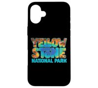 Yellowstone Grand Prismatic Hot Spring Retro Carcasa para iPhone 16 Plus