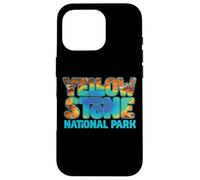 Yellowstone Grand Prismatic Hot Spring Retro Carcasa para iPhone 16 Pro