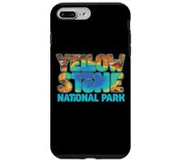 Yellowstone Grand Prismatic Hot Spring Retro Carcasa para iPhone 7 Plus/8 Plus