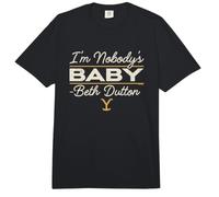 Yellowstone I'm Nobody's Baby, Beth Dutton Comfort Colors Adult Heavyweight T-Shirt
