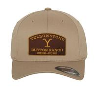 Yellowstone Licenciado Oficialmente Flexfit Cap (Caqui), Small/Medium