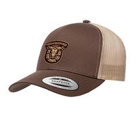 Yellowstone Licenciado Oficialmente We Don't Choose The Way Premium Trucker Cap (Marrón-Caqui), Talla única