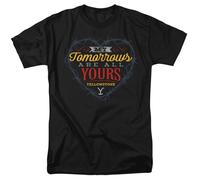 Yellowstone - Mañanas Son Todas Tuyas - Camiseta Unisex Para Adultos - Negra