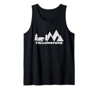Yellowstone National Park in Wyoming WY Nature Alpine Camiseta sin Mangas