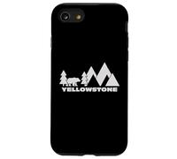 Yellowstone National Park in Wyoming WY Nature Alpine Carcasa para iPhone SE (2020) / 7/8