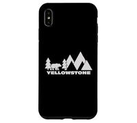 Yellowstone National Park in Wyoming WY Nature Alpine Carcasa para iPhone XS MAX