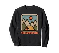 Yellowstone National Park in Wyoming WY Nature Backpacking Sudadera
