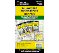 Yellowstone National Park, Map Pack Bundle: Trails Illustrated National Parks (National Geographic Trails Illustrated Map)
