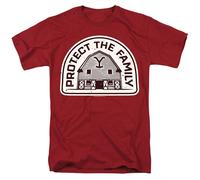 Yellowstone - Protección The Family Dutton Establo - Adulto Unisex Camiseta -
