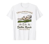 Yellowstone Protect The Land Dutton Ranch Montana Landscape Camiseta