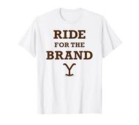 Yellowstone Ride For The Brand Big Chest Quote Camiseta