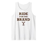 Yellowstone Ride For The Brand Big Chest Quote Camiseta sin Mangas