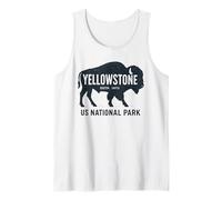 Yellowstone US National Park Estd 1872 Camiseta sin Mangas