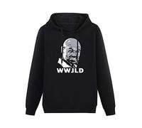 YELLOWSUN What Would John Locke Do Lost Cotton Mens Hoodies Pullover Long Sleeve Sweatshirts Size L