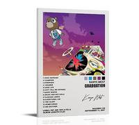 YELLOWV Kanye West Graduation Album Cover Pintura Decorativa Lienzo Arte de Pared para Salón y Dormitorio 30 x 45 cm