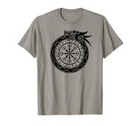 Yelmo nórdico de Ouroboros del asombro Camiseta