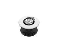 Yelmo nórdico de Ouroboros del asombro PopSockets PopGrip Adhesivo