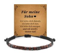 YELUWA Te Quiero Pulseras Para Hijo Regalos Para Hijo Regalo Para Hijo De Papá Y Mamá Pulsera Para Mamá E Hijo Pulseras De Regalos De Inspiración Regalo De Cumpleaño Para Niño