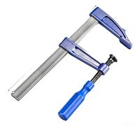 Yelvera Abrazadera de carpintería tipo F con cuerpo robusto de aleación de acero y palanca de sujeción rápida y mango ergonómico para una fuerza de sujeción consistente (B)