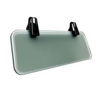 Yelvera Accesorio de extensión de visera ajustable con mecanismo de bloqueo de doble clip para un ajuste seguro en las viseras del vehículo