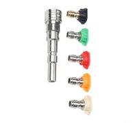 Yelvera Adaptador de conexión rápida de acero inoxidable de 1/4 pulgadas para lavadoras a presión Nilfisk KEW optimizadas para un uso estable de alta presión