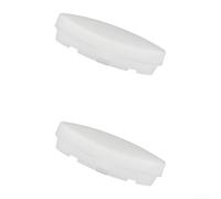 Yelvera Almohadillas de parachoques para asiento de inodoro para modelos adecuados 1133070 1236365 TPE, base de polipropileno antideslizante para una acción de cierre más silenciosa (juego de 2)