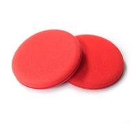 Yelvera Aplicador de espuma redondo de 4 pulgadas diseñado para uso manual con compuestos de pulido, ceras y selladores protectores en vehículos y equipos