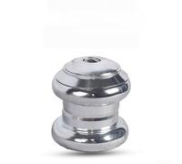 Yelvera Auriculares de aleación de 34 mm con dos rodamientos de bolas de precisión para una dirección suave en bicicletas de carretera y montaña, ajuste de horquilla de 28,6 mm (plata anodizada de 34