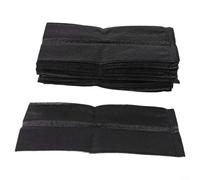 Yelvera Bolsas de cultivo de vivero no tejidas de drenaje mejorado, 100 unidades, biodegradables, perfectas para trasplantar flores y verduras (20 x 20 cm)