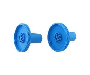 Yelvera Conector de colador de piscina Intex, paquete de 2 adaptadores de 1.25 pulgadas, ajuste sin costuras, fácil reemplazo de filtro, construcción de plástico resistente, diseño compacto y ligero