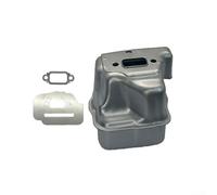 Yelvera Conjunto de silenciador diseñado para MS271 y para motosierras MS291 reemplaza 1141 140 0609 con juego de componentes completo